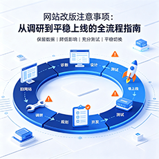 邢台建站-网站改版注意事项：从调研到平稳上线的全流程指南