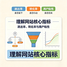 邢台建站-理解网站核心指标：跳出率、转化率与用户粘性